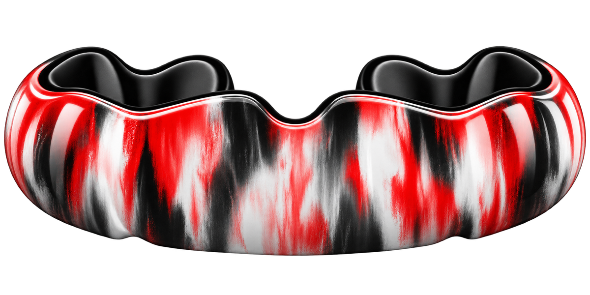 Protège-Dents Thermoformable- Tie Die Red