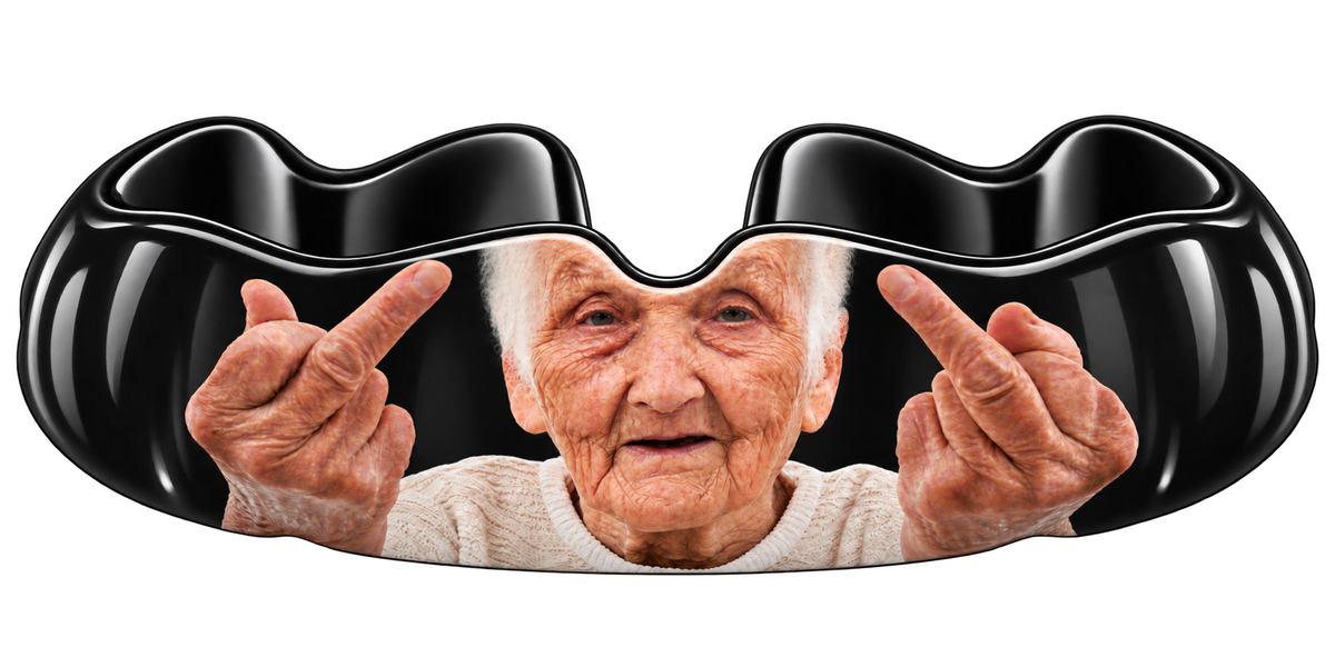 Protège-Dents Thermoformable- grandma black
