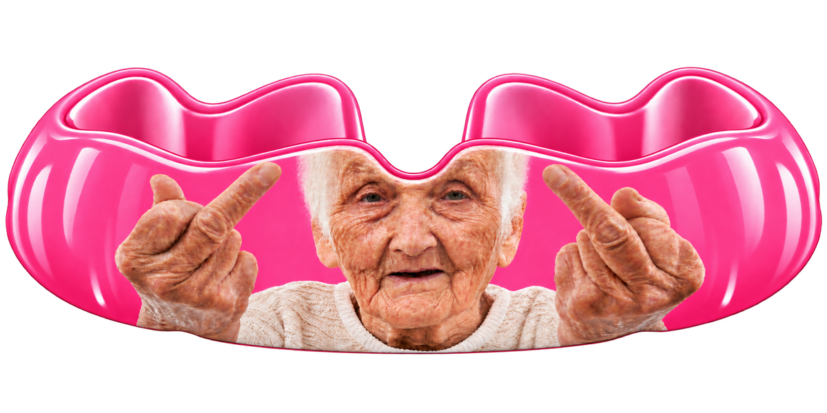 Protège-Dents Thermoformable- pink grandma